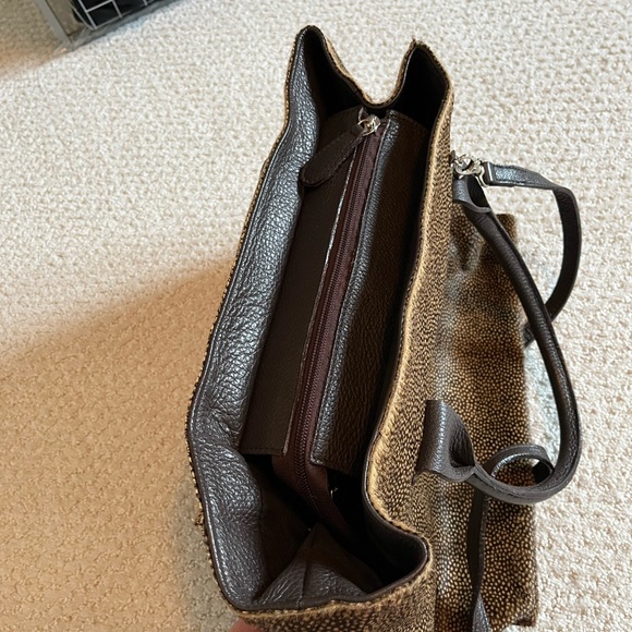 Like new Italian made Leather Bag super versatile! - Picture 9 of 9